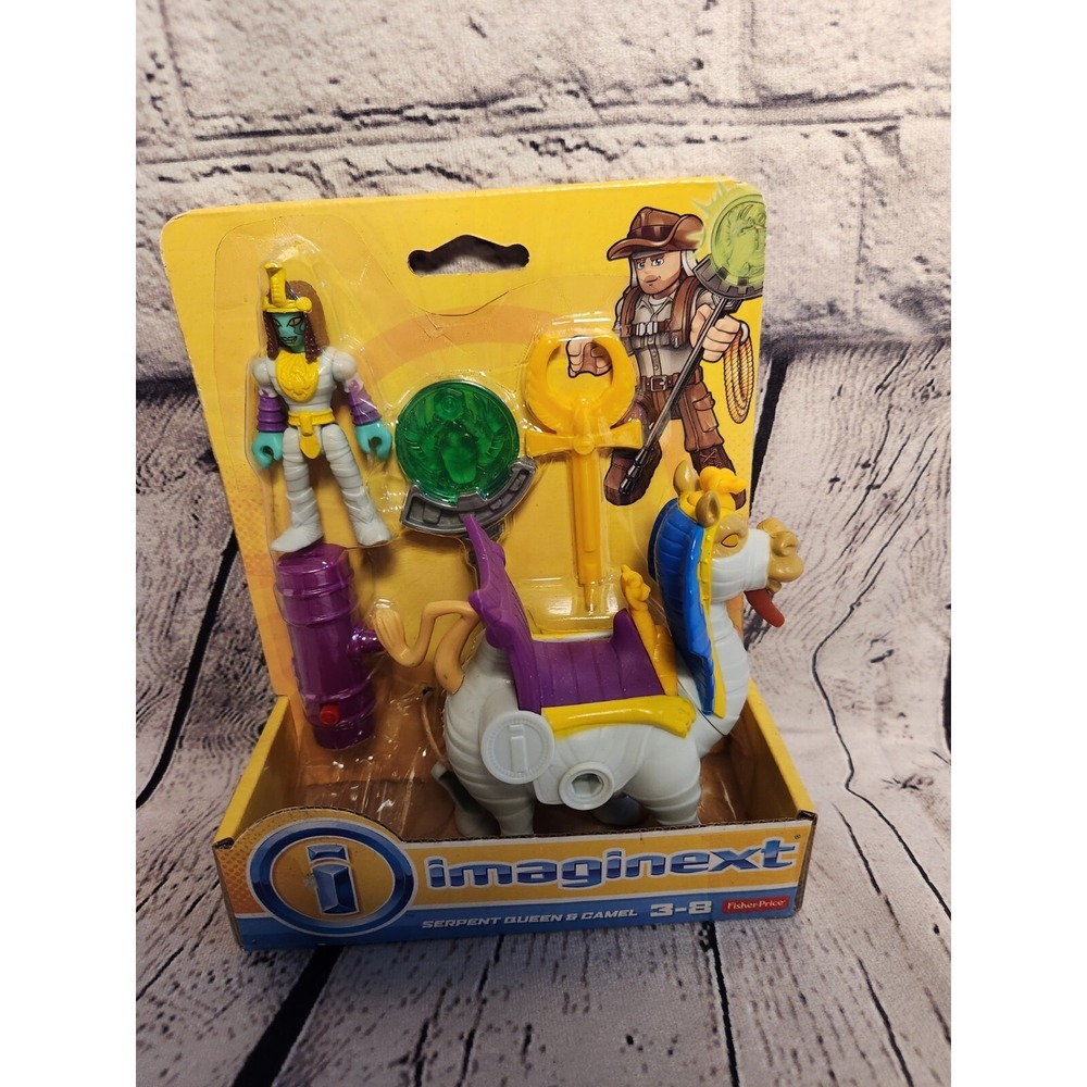 Fisher Price Imaginext Serpent Queen & Camel Figurine Playset in Original Box